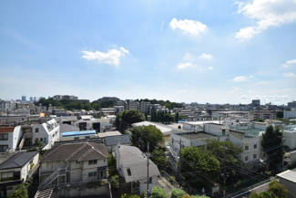 【展望】 | 物件のお問い合わせは、 ０１２０－７００－９６８までお気軽にどうぞ！
バルコニーからの眺望　街並み一望