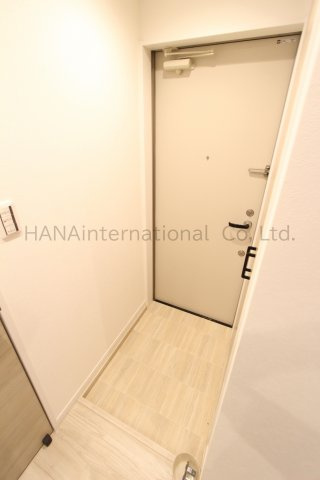 ガーデンサイド小石川の玄関
