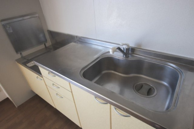 【キッチン】 | グリーンテラス長野　B