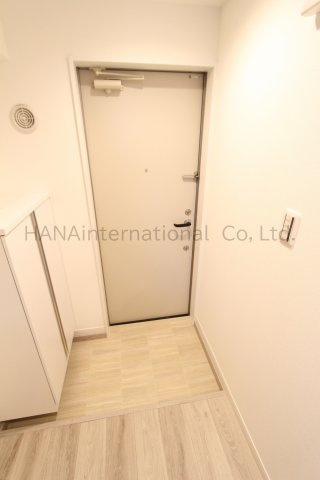 ガーデンサイド小石川の玄関
