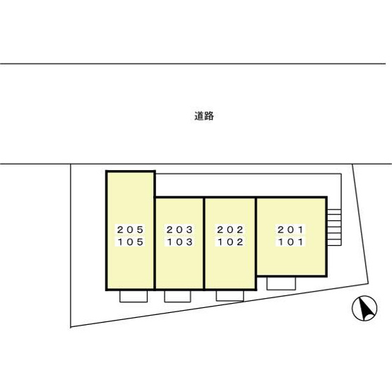 【区画図】 | ラマージュ鎌倉