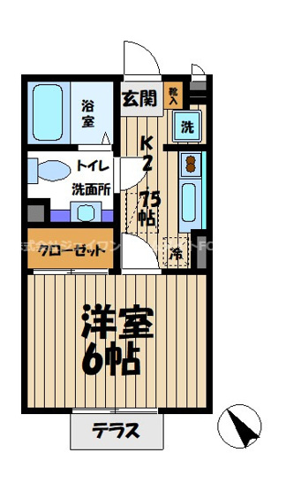 【間取り】 | ラマージュ鎌倉