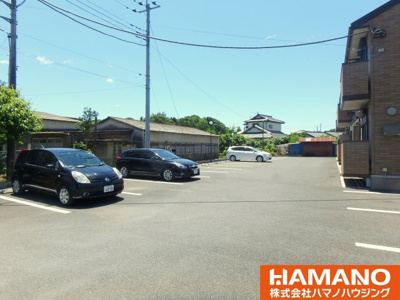 【駐車場】 | プランドールI（アイ） | 広い駐車場です