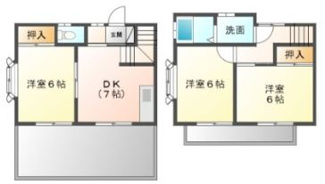 【間取り】 | ルーミー牛久12号館