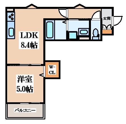 【間取り】 | クリエオーレ吉田下島