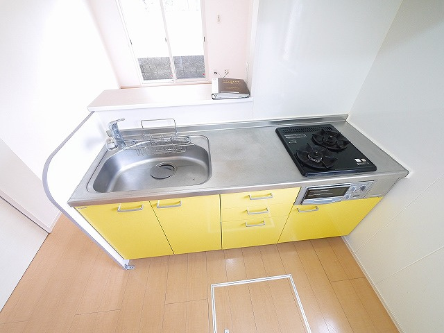 リビングタウン新大宮　Ａ棟のキッチン|キッチンでお料理をお楽しみください