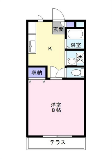 【間取り】 | サニーハイツＡ