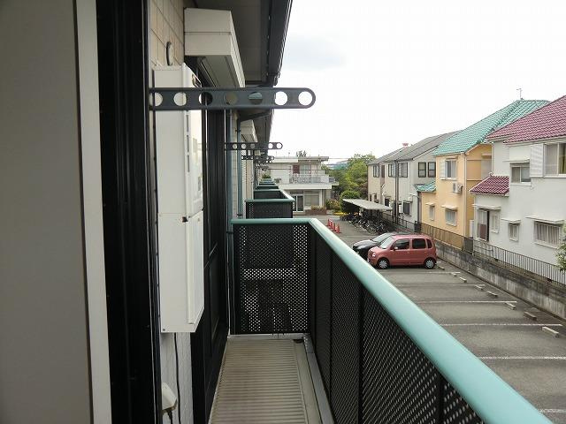 モアナパレスのバルコニー