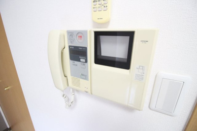 【セキュリティ】 | CITY SPIRE美章園 | モニター付きインターフォン