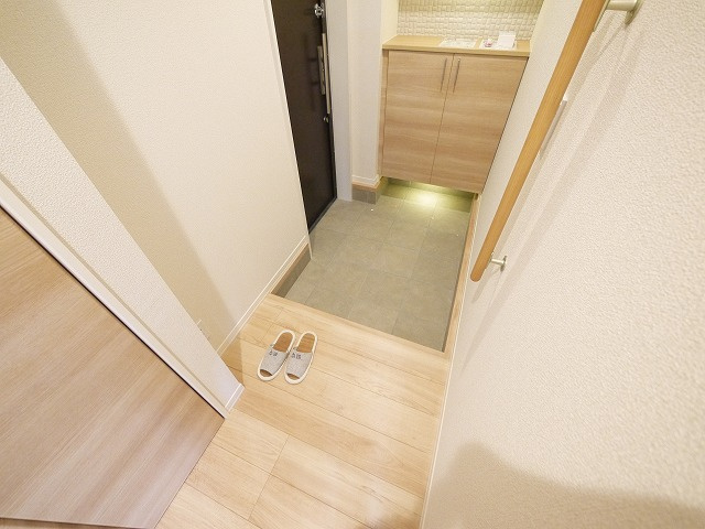 ラ・ルミエール（小泉町東）の玄関|毎日通る玄関はこちらです
