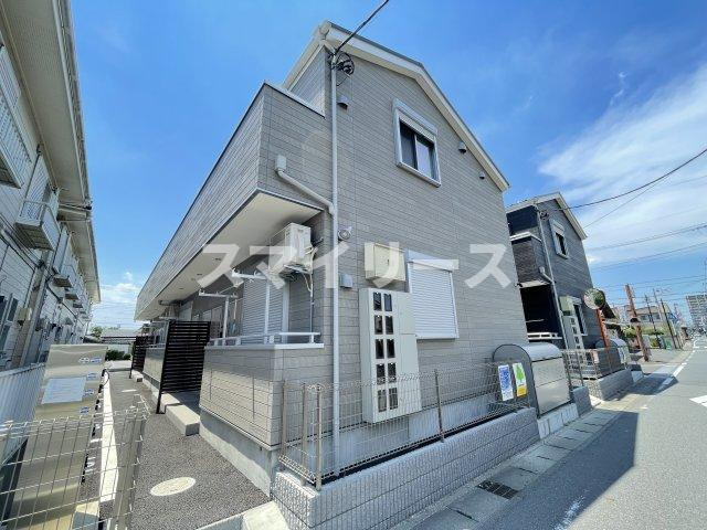 ドミール西初石B棟のバルコニー