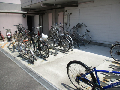 【その他共用部分】 | ミュゼ西淡路 | 駐輪場です