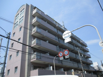 【外観】 | ミュゼ西淡路 | タイル張りのきれいなマンションです。