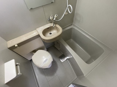 【浴室】 | ミュゼ西淡路 | 落ち着いた空間のお風呂です