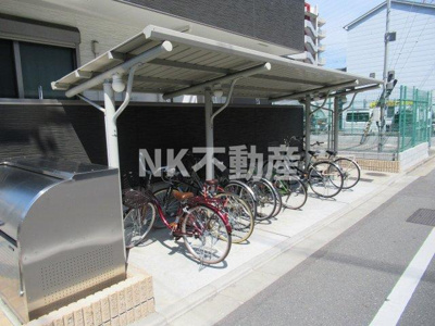 【その他共用部分】 | フジパレス吉田（吉田賃貸） | 駐輪場です