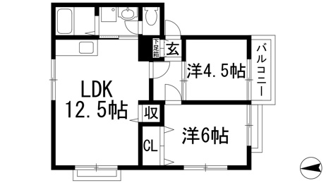 【間取り】