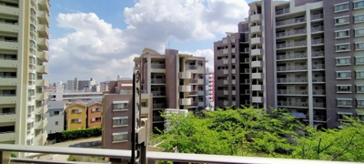 【展望】 | セントラルレジデンス城東シティタワー | バルコニーからの展望です。