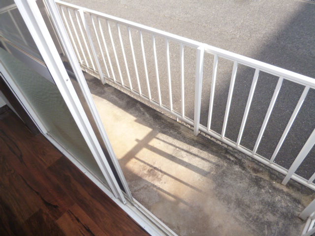 カーサ・ビアンカのバルコニー