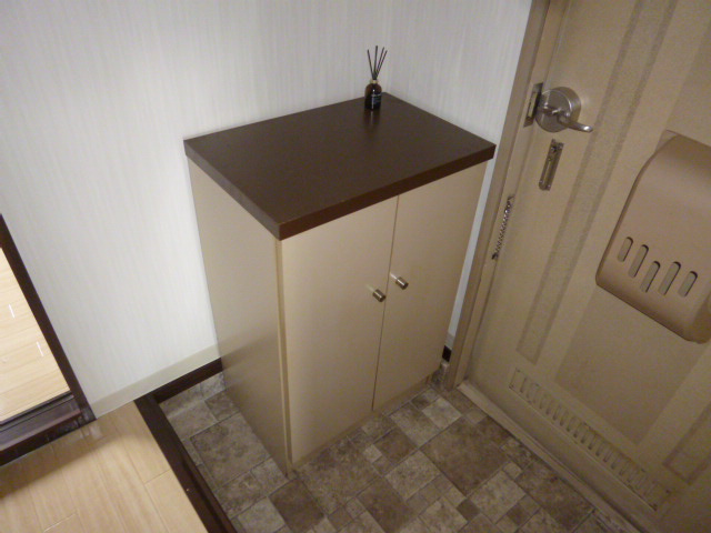 カーサ・ビアンカの玄関