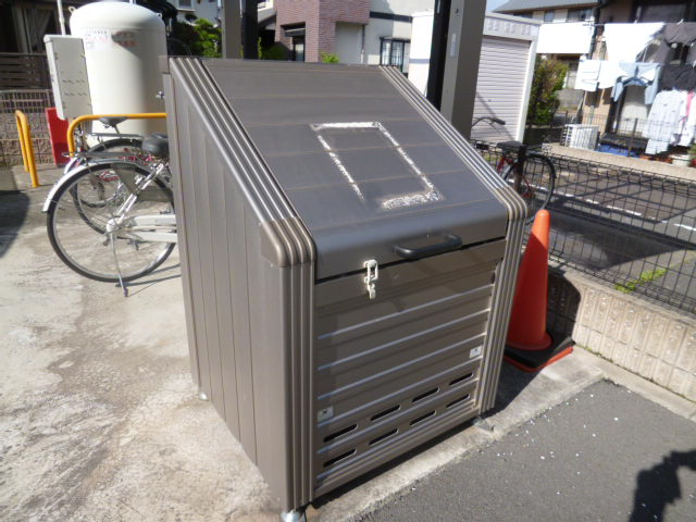 倉敷市西中新田のアパートのその他共用部分|敷地内ゴミステーション・当番なし