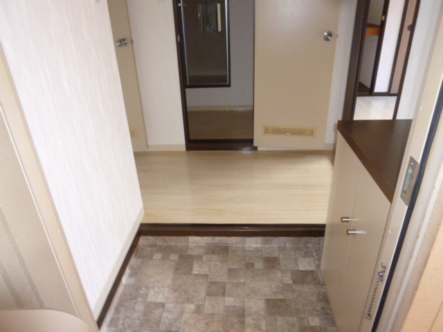 カーサ・ビアンカの玄関