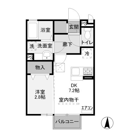 【間取り】 | セジュールT・M | セジュールＴ・Ｍ