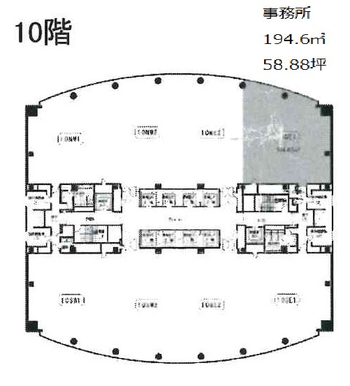 【間取り】 | JRE堂島タワービル