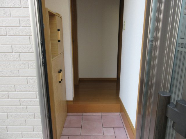 朝霧テラスの玄関