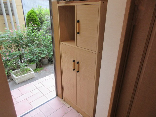 朝霧テラスの玄関