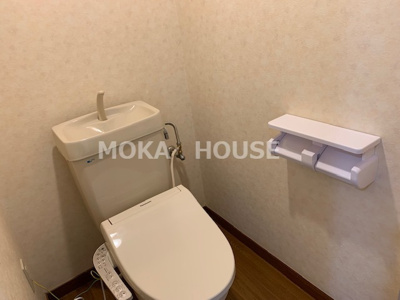 【トイレ】 | メゾンやすむろⅡ | 落ち着いた色調のトイレです