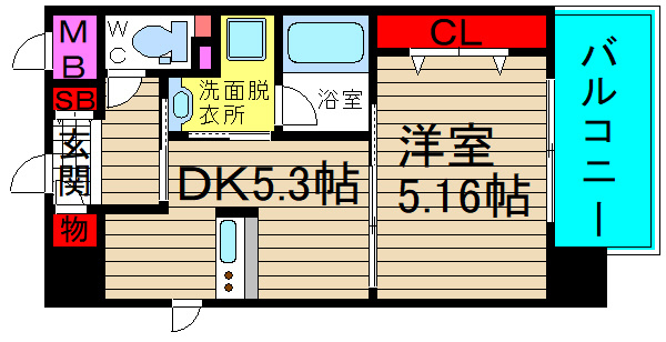 Da　Vinchiの間取り