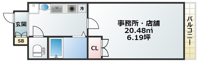 【間取り】 | ブランシェ天満