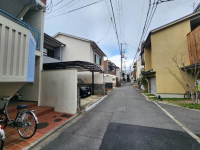 フレール藤の地図|前面道路