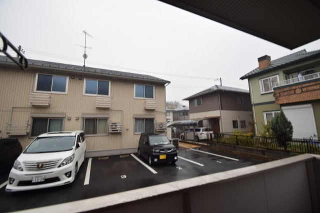 メゾンゴールドⅤの展望|敷地内に駐車場がります