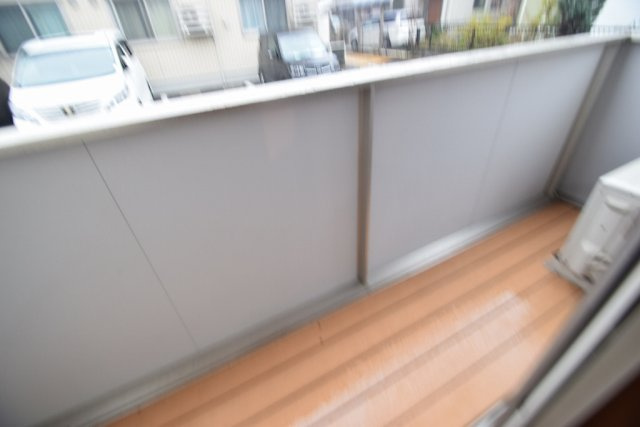 メゾンゴールドⅤのバルコニー|南東向きのバルコニーです