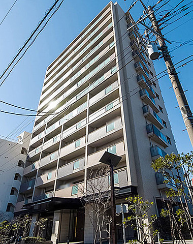 シャリエ川崎大師　(川崎区大師本町）の外観|外観も気になるポイント　 シャリエ川崎大師　3ＬＤＫ　2011年2月築　南向き角住戸　陽当たり・眺望良好　ペット飼育可能　充実の設備・仕様　京急大師線「川崎大師」駅 徒歩5分　
　
