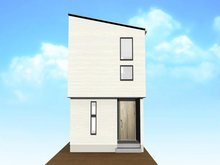 tochito　岡山市南区三浜町の外観パース