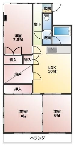 ポートブリッジマンションの間取り