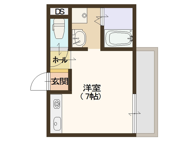 【間取り】 | メビウス天下茶屋レジデンス