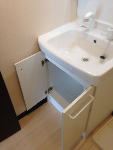 レオネクストオリーブの洗面所
