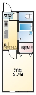 【間取り】 | 第5白楽イーストハイツ
