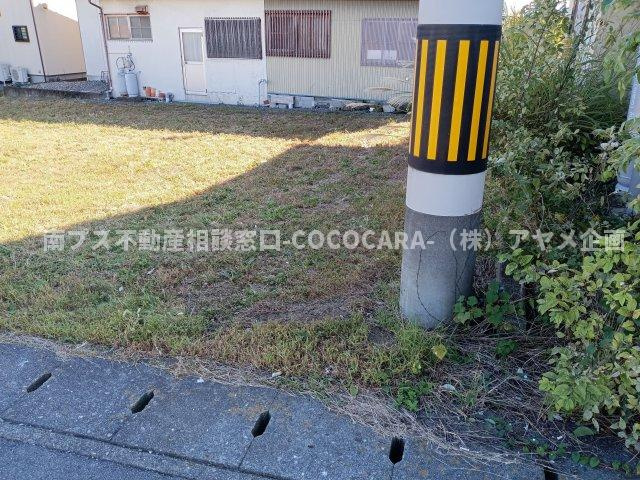 飯野　２筆分　売地104坪の外観|西側境界状況