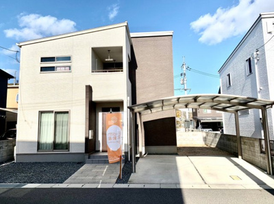 【外観】 | 東区広谷 | 土地面積：149.22㎡(45.13坪)　建物面積：97.71㎡(29.55坪)