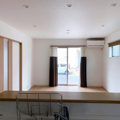 【キッチン】 | 東区広谷 | お子様の様子を見ながら作業が出来ます♪