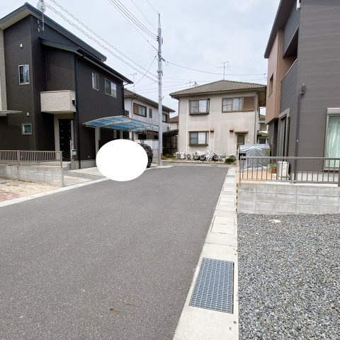 【前面道路含む現地写真】 | 東区広谷 | 前面道路　南側　6m