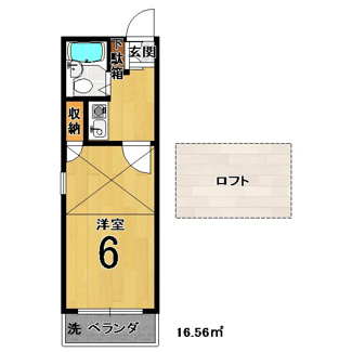 【間取り】 | ソレイユ21四条大宮