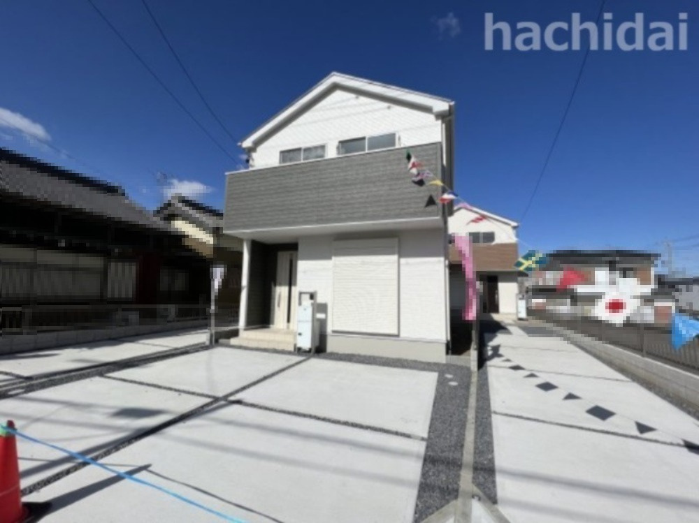 高浜市田戸町21-2期新築分譲住宅　1号棟の外観|高浜市田戸町21-2期新築分譲住宅全体写真です。2023年2月撮影
