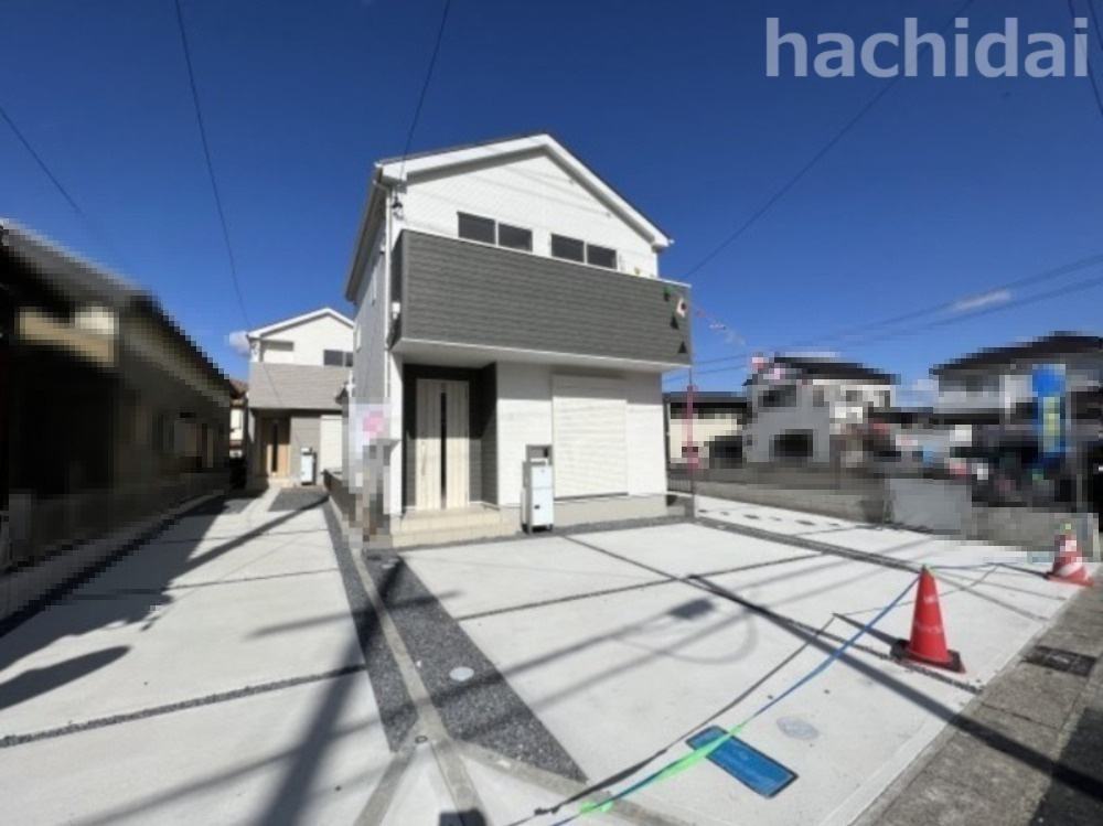 高浜市田戸町21-2期新築分譲住宅　1号棟の外観|高浜市田戸町21-2期新築分譲住宅全体写真です。2023年2月撮影