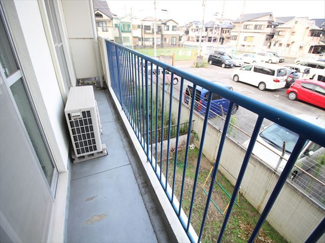 GRAND大山崎のバルコニー