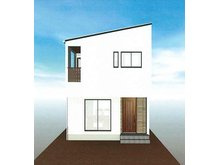 新築一戸建て　岡山市中区今在家Ⅵの外観パース